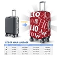 thumbnail image 6 of Haiem Ho Pattern Funny Christmas Luggage Cover Printed Suitcase Covers for Luggage Elastic Washable Suitcase Protector Fits 18-32 Inch Luggage-X-Large, 6 of 9