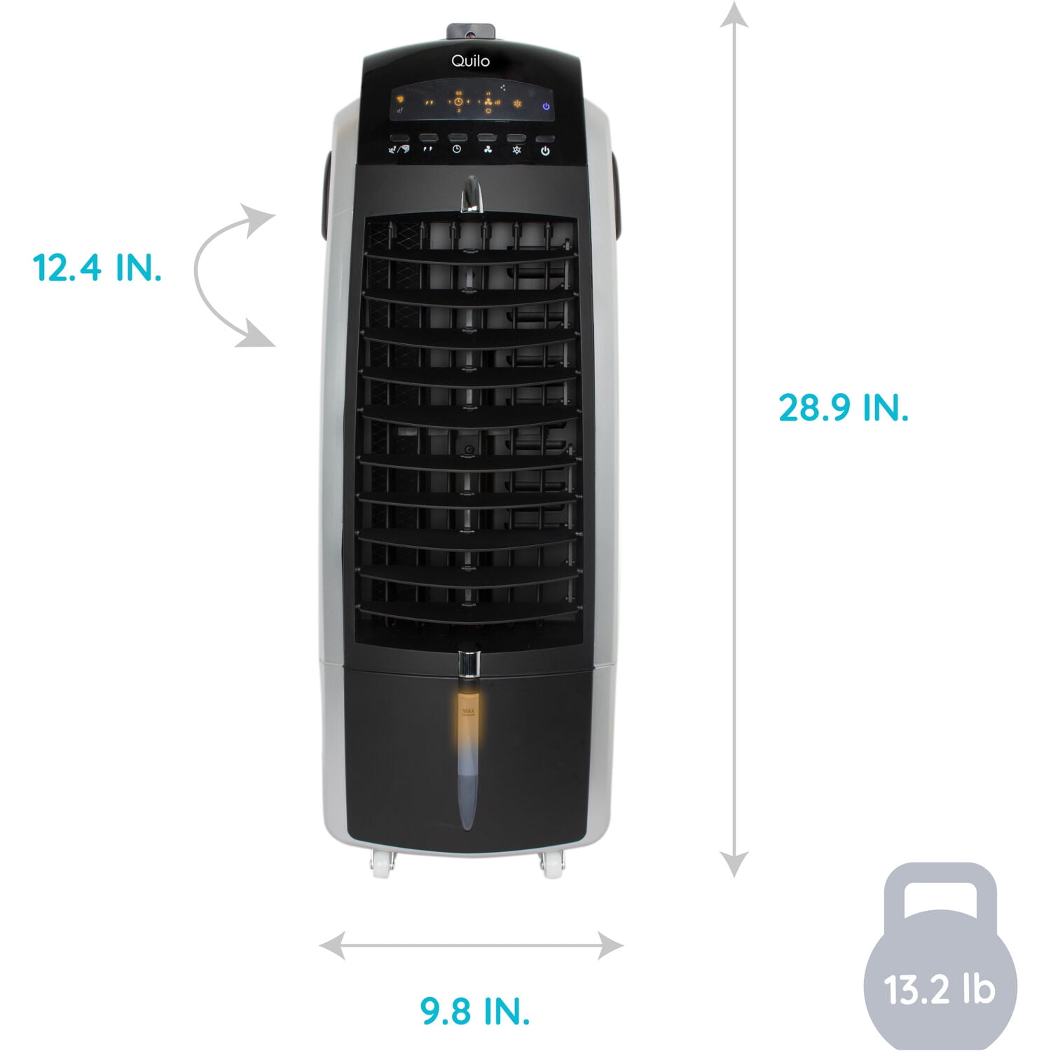 Quilo 3in1 Super Quiet Energy Efficient Portable Tower Fan & Evaporative Cooler & Humidifier