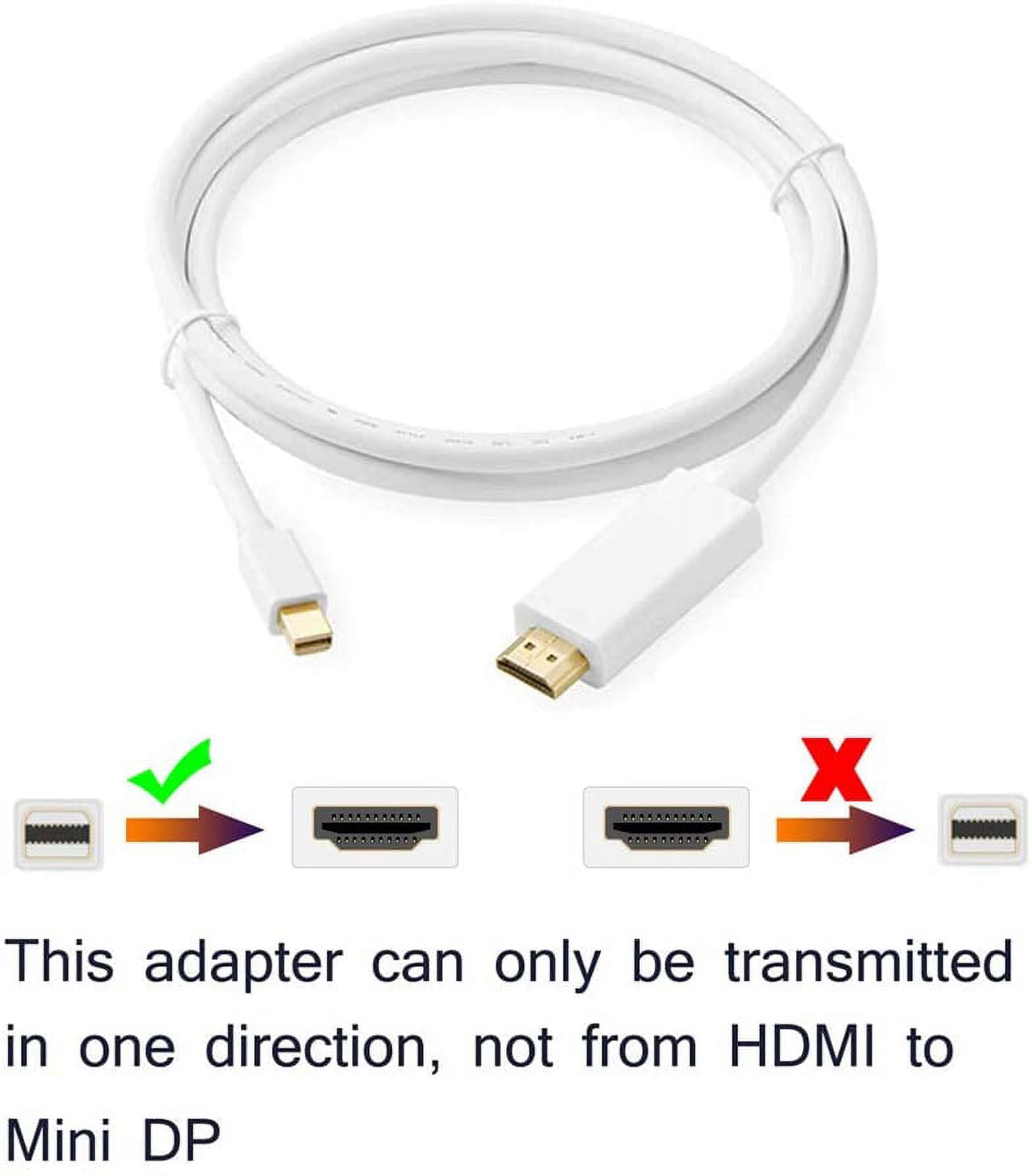 Jihaan Thunderbolt Cable 0.2 m Thunderbolt to HDMI Cable Compatible with  Unibody Apple MacBook, MacBook Pro iMac MacBook, Air Mac Mini Laptop -  Jihaan 