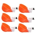thumbnail image 5 of Soimiss 6Pcs Safe Durable Automatic Chicken Drink Cups Plastic Poultry Waterers, 5 of 8
