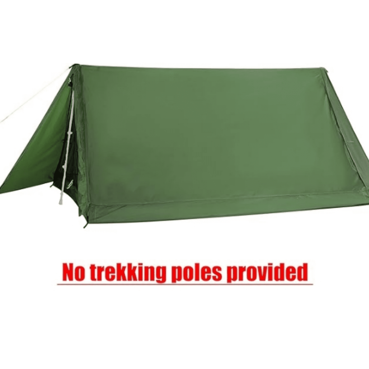 2-Person Trekking Pole Tent for Backpacking - Ultralight A-Frame Backpacking Tent, Two Person Waterproof Hiking Tent for Camping, Lightweight Camping Tent for Scouts