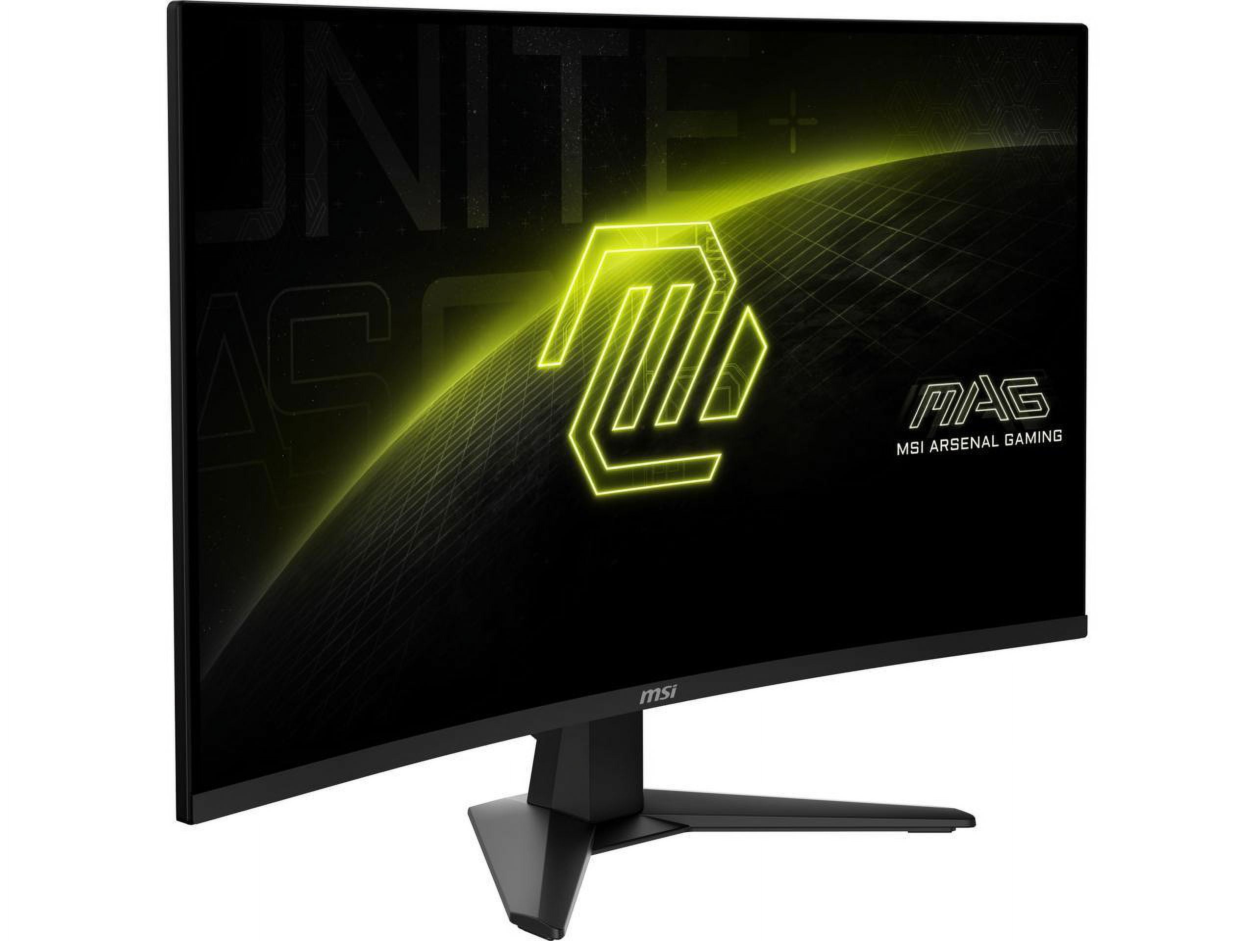 MSI MAG 32CQ6F 32" Class WQHD Curved Screen Gaming LED Monitor - 16:9 - Black - 31.5" Viewable - Rapid Vertical Alignment (VA) - LED Backlight - 2560 x 1440 - 1.07 Billion Colors - Adaptive Sync - ...