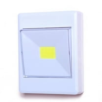 Masteelf COB LED Wall Light Wireless Room Shed Light Battery Operated(White)