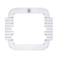thumbnail image 1 of Dvkptbk Patchwork Sewing Patchwork Ruler Sewing Patchwork Ruler Acrylique DIY Sewing Patchwork Ruler en Forme Spéciale Kit de Couture Creux Gabarit, 1 of 1