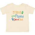 thumbnail image 3 of Inktastic Mimi and Papaw Love Me Boys or Girls Baby T-Shirt, 3 of 5