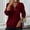 Red, variant on Women’S Oversized Sweatshirt Quarter 1/4 Zipper Blouses Tops Solid Lightweight Athletic Track Shirts Loose Fit Pullover Sweater Causal Winter 2025