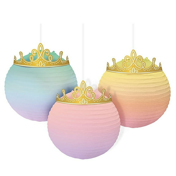 Disney Princess 'Once Upon a Time' Deluxe Paper Lanterns (3ct)