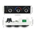 thumbnail image 2 of Module 599-294 A/C Heater Climate Control For Chevy Express GMC Savana 2500, 2 of 15