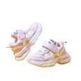 thumbnail image 6 of Kids Breathable Mesh Casual Sneakers Boys Girls Hook & Loop Non Slip Soft Sole Outdoor Walking Athletic Shoes Pink 22, 6 of 6