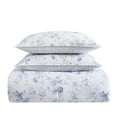 thumbnail image 1 of Set de edredón Laura Ashley Belinda Blue Reversible Queen, 1 of 3