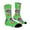 Green, variant on 67 Socks 6 7 Meme Novelty Six Seven Crew Socks Funny Christmas Gifts For Men Women