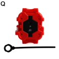 thumbnail image 1 of BB801 Black Ruler Launcher 34g ,Beyblade Series Burst Alloy Beyblade Toy Bag Pack, 1 of 1