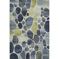 thumbnail image 2 of Addison Rugs Mayfield Premium Machine Washable Transitional Geometric Denim Rectangle Rug, 10' x 14', 2 of 7