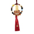 thumbnail image 2 of Rushawy Buddha Car Hanging Ornament Car Decor Pendant Buddha Statue Car Pendant Red, 2 of 9