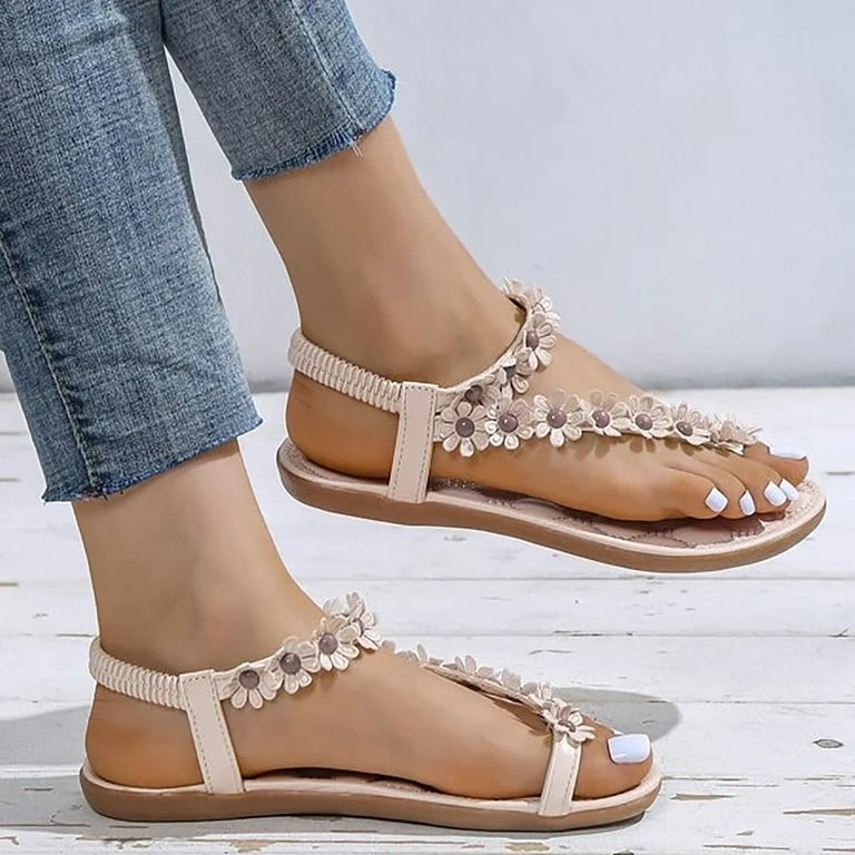 Floral sandals walmart deals