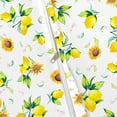 thumbnail image 2 of Lemon & Sunflower Tablecloth for Spring Summer, 60 x 84 Table Cloth with Umbrella Hole and Zipper, Perfect for Kitchen Dining Room Picnic Party Banquet, Outdoor Indoor Use, 2 of 5