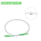 thumbnail image 2 of 1Pcs 6.6Ft Cable de fibra óptica simple modo OS2 LSZH SC/APC-SC/APC con armadura y adaptador óptico blanco, 2 of 5