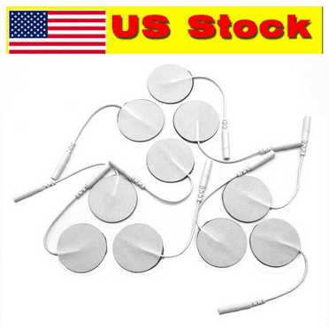Syrtenty TENS Unit Pads 1" Round 36 pcs Electrodes Patches 1 Inch (Pack of 36)