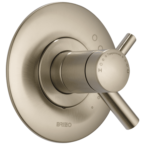 Open Box Brizo T60075 Odin Thermostatic Valve Trim Only - Nickel