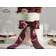 thumbnail image 4 of Cinta decorativa FAKILO satinada de color rojo vino, 10 cm x 20 m, 4 of 8