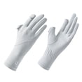 thumbnail image 3 of Guantes de protección solar Strade Fareast Limited para mujer antideslizantes con pantalla táctil Gris claro, 3 of 8