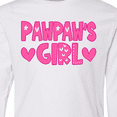 thumbnail image 4 of Inktastic Pawpaw's Girl Gift Long Sleeve Youth T-Shirt, 4 of 5