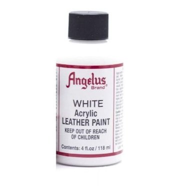 angelus flat white leather paint