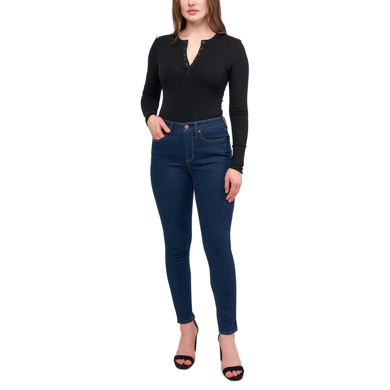 Seven7 Ladies High-Rise Step Hem Cropped Fashion Jean (Hayden, 14