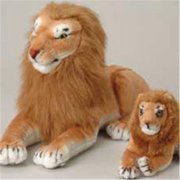 US Toy Company Jumbo Realistic Lion (2 Packs Of 1)