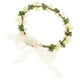 thumbnail image 2 of Tocado floral para boda, diadema, corona para la cabeza, diadema de flores para mujer, accesorios para el cabello para dama de honor, flores de novia para niñas (blanco), 2 of 8