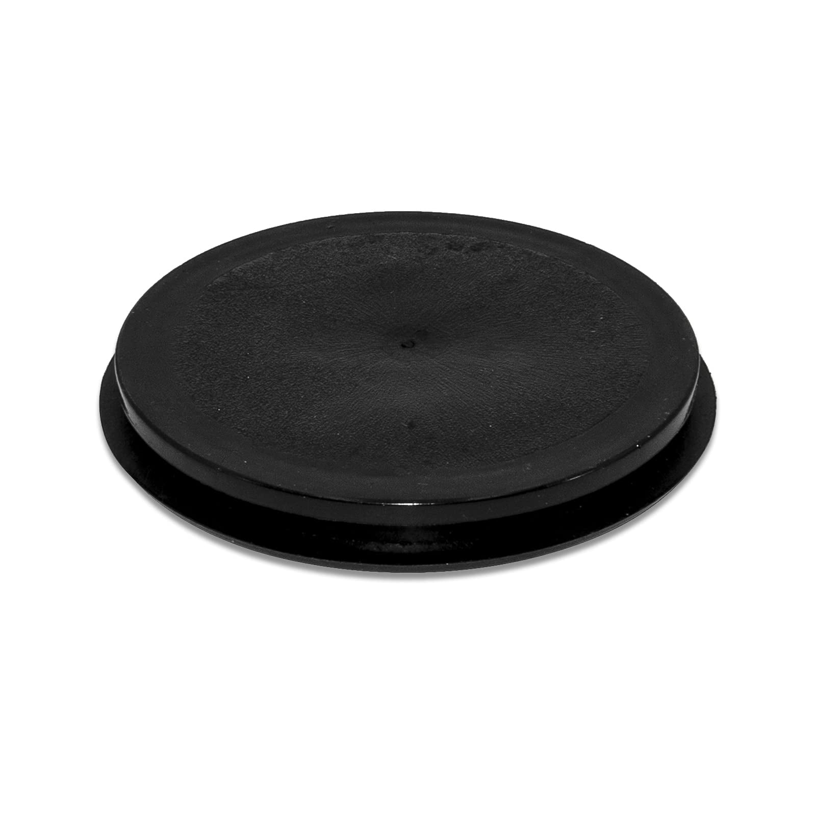 Flyshop 45 mm 1-3/4" Round Hole Grommet, 38 mm 1-1/2" ID, One-sided Synthetic Rubber Plug Wire Grommets Protector Automotive Firewall Cable Hole Plug, Black, 4PCS