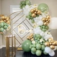 thumbnail image 4 of Jungle Green Birthday Arrangement Balloon Chain Set Holiday Garland Arch Party Decoration, 4 of 8