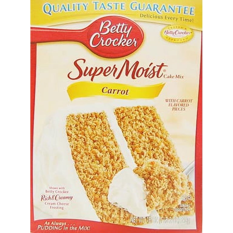 General Mills Betty Crocker Super Moist Cake Mix, 18 oz - Walmart.com