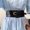 Black, variant on Fashion Women Wide Stretchy Belt Waist Seal Belt for Ladies Dress Decoration Brown