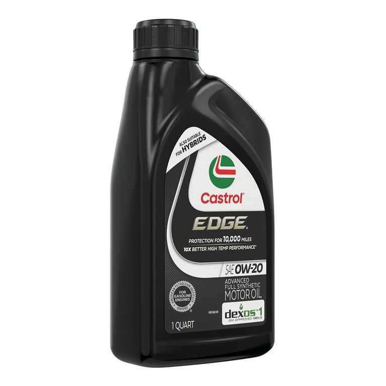 Castrol EDGE 0W-20 Advanced Full Synthetic Motor Oil, 1 Quart