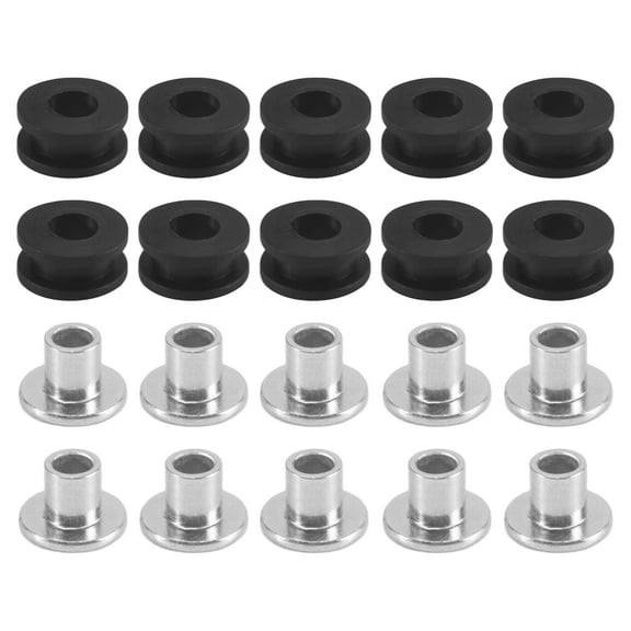 Quaqdae 10pcs Motorcycle Rubber Grommets For Honda For Yamaha For Suzuki For Kawasaki Fairings