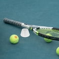thumbnail image 4 of Raindrops Portable Tennis Ball Machine Cover Tennis Racket Handle Cap Silicone 1Set for Sports Practice, 4 of 8