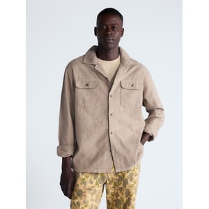 Free Assembly Men's Brushed Canvas Oxford Shirt