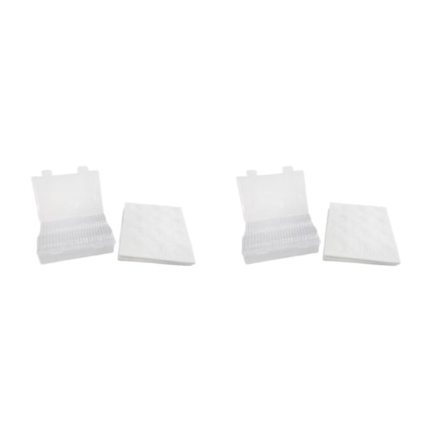 Caja de Almacenamiento de Monedas de Plástico 50 Piezas Protector de Caja de Colección 40 mm Tipo 1 Bewildely