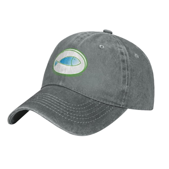 ZICANCN Blue Fish Adjustable Baseball Cap Women , Hats for Men Adult Washed Cotton Denim Baseball Caps Fashion