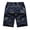 L141-Blue, variant on xfsWaSs Men's Casual Shorts Printed Knee-Length Straight Leg Beach Shorts With Pockets Comfort Loose Fit Summer Mens Shorts Active Bottoms