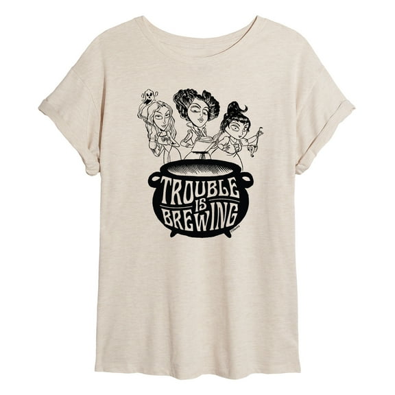 Hocus Pocus - Trouble is Brewing - Women's Oversized T-Shirt