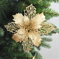 thumbnail image 7 of Walbest 1 Piece 6.3" Artificial Christmas Tree Decoration Flower, Decorative Vivid Glitter Non-fading Simulation Christmas Flower for Festival, 7 of 7