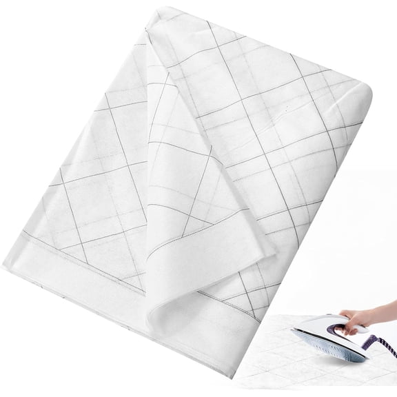 Fusible Grid Interfacing with 1" Light Weight 48" x 4 Yards White