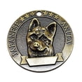 thumbnail image 1 of Ancient Bronze Dog Tag Pet Collar Pendant Dog Loss Cat Tag Engraved Pet Tag, 1 of 3