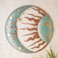 thumbnail image 4 of NEXAVKPR Metal Sun and Moon Decor Stylish Home Garden Sculpture Wall Indoor Outdoor Decor, 4 of 7
