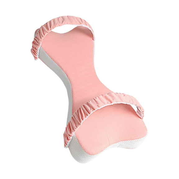 Fzaqwen Knee Pillow for Side Sleepers Pad Support Cushion Leg Support Pillow Memory Foam Pink