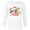 White, variant on Disney Mickey and Friends Class of Mickey Graduation - Long Sleeve T-Shirt for Men - Customized-White