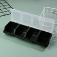 thumbnail image 3 of Tizuqe Plastic Sorting Box Tool Part Container Bin with Lid Screw Case Compartment Organizer Box for Garage Workshop Storage, 3 of 10