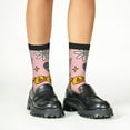 thumbnail image 4 of Honeii Retro 70s Hippie Print Children's Colorful Socks,Unisex Kids and Toddlers' Cushioned Sock,Kids Athletic Crew Socks,for Everyday Wear and Sports, 4 of 5